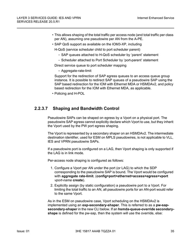 Nokia IES Configuration guide | PDF