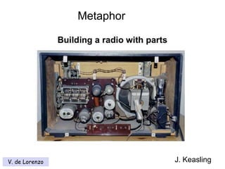 Metaphor
J. KeaslingV. de Lorenzo
 