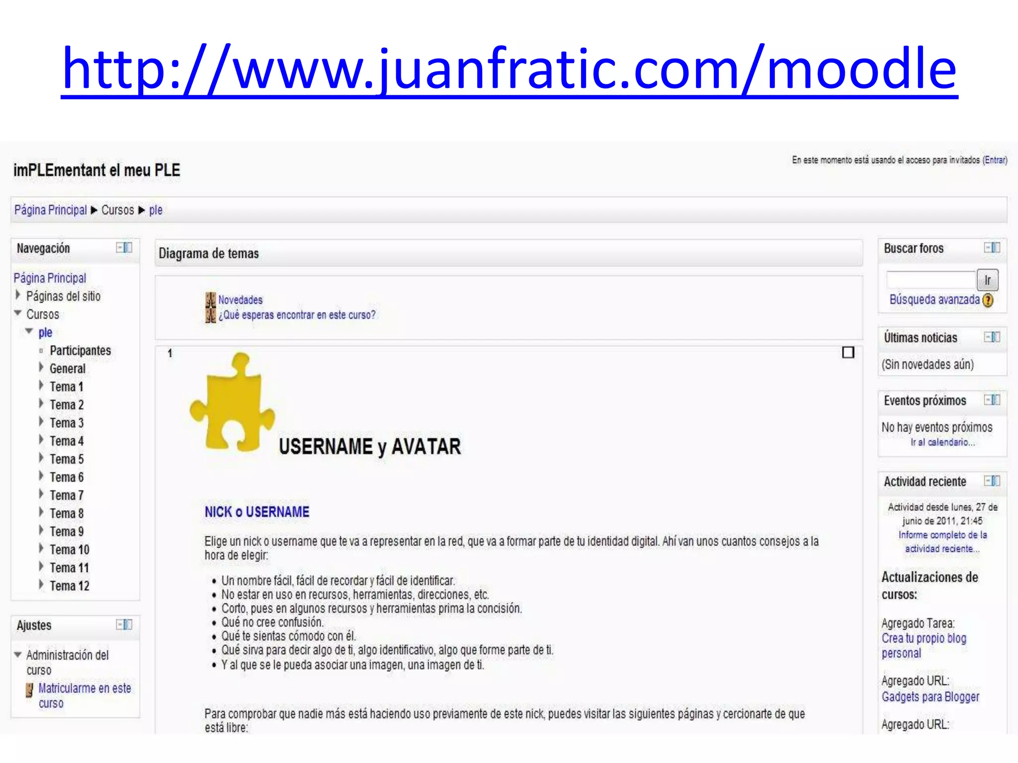 http://www.juanfratic.com/moodle
 