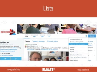 Lists
www.blaaast.co@MeguellatiSoso
 