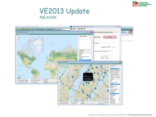 VE2013 Update
ApLocate

 