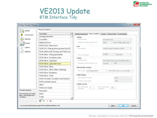 VE2013 Update
BTM Interface Tidy

 