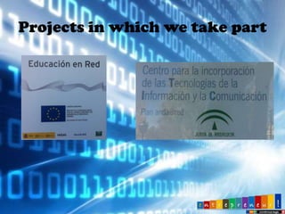 Projects in which we take part

 