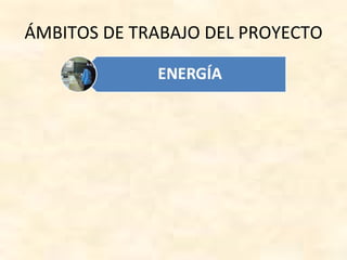ÁMBITOS DE TRABAJO DEL PROYECTO
 