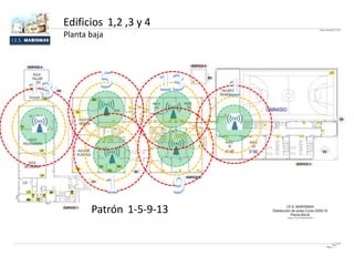 Edificios 1,2 ,3 y 4
Planta baja
Patrón 1-5-9-13
 