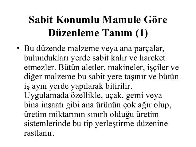 Iş etüdü (yerleştirme tipleri)