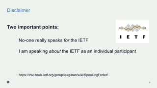 ION Belgrade - IETF Update Slide 2