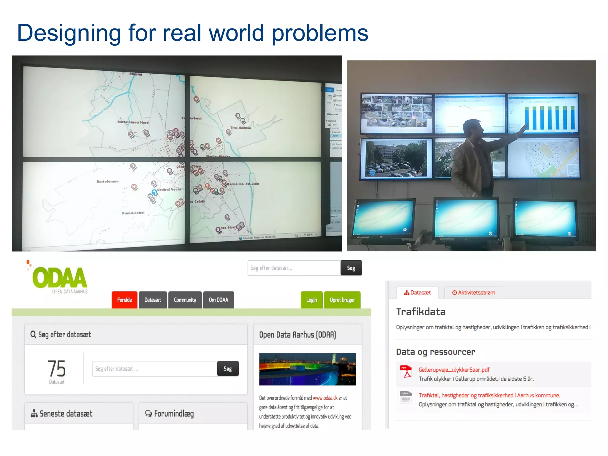 Designing for real world problems
 