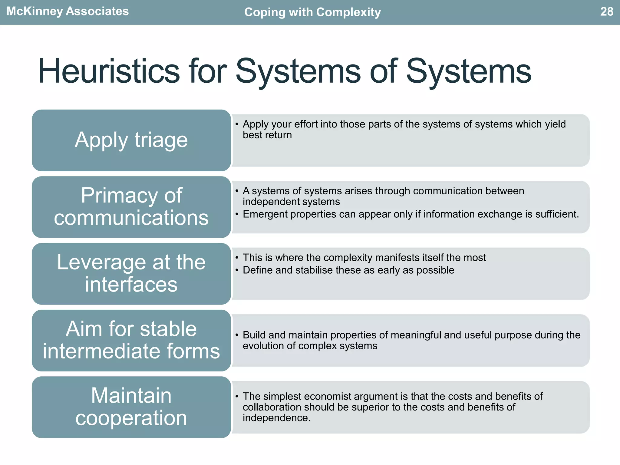Systems Integrator risksPrime/Integratoreg Boeing, Ford, NG…OEM nOEM 1e.g. NG, Bosch,…||   . . .   ||Competitive selection amongst suppliers worldwideCompetitive selection amongst suppliers worldwideSupplier …NSupplier A1System …NSystem A……Code …NCode ASystem IntegrationContractsIntegration at a unit levelContracts26