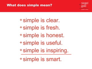 Amazingly Simple Stuff | PPT