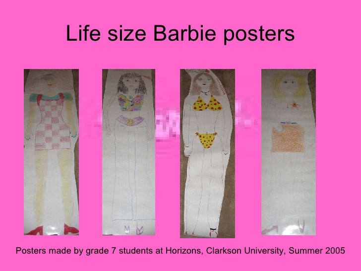 life size barbie proportions