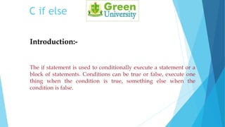 If else | PPTX