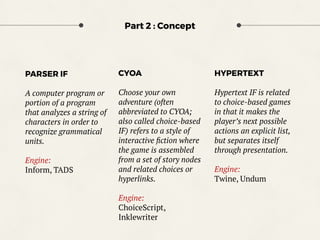 Interactive Fiction - Text Based Game | PDF