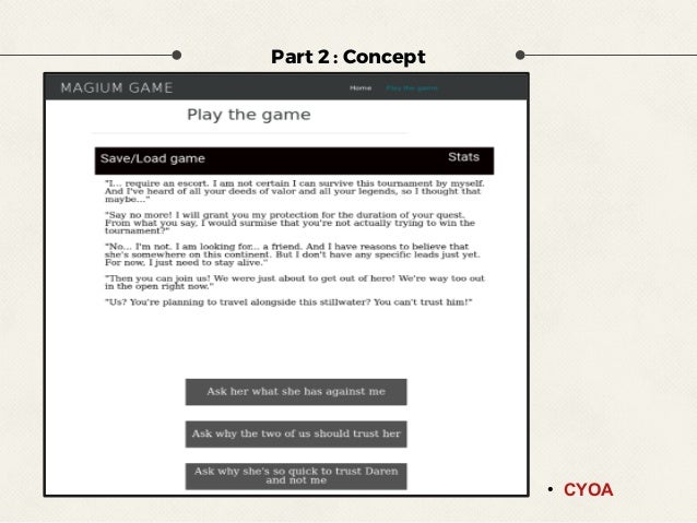 Interactive Fiction - Text Based Game