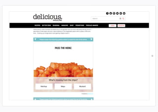 FreeWall by Rezonence
Ketchup Mayo Mustard
What’s missing from the chips?
 