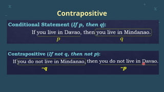 Contrapositive
 