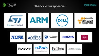 Thanks to our sponsors
 