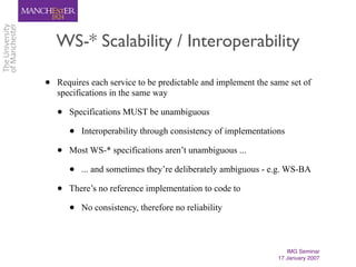 If Web Services are the Answer, What's The Question