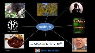 ©2017
mole, n.
 