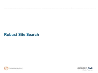 Robust Site Search
 