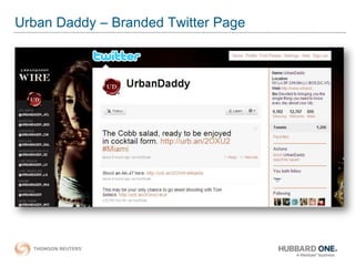 Urban Daddy – Branded Twitter Page
 