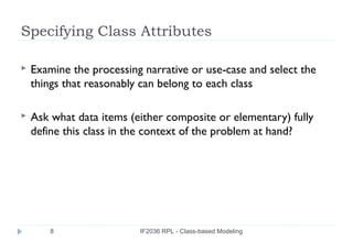 If2036 class based-modeling | PPT