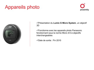 Les tablettes tactiles : Pour concurrencer l’iPad, plusieurs constructeurs ont misé sur ces terminaux mobiles.PANASONIC