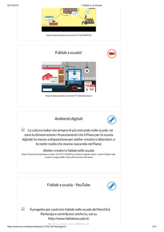 I fablab e gli atelier creativi | PDF