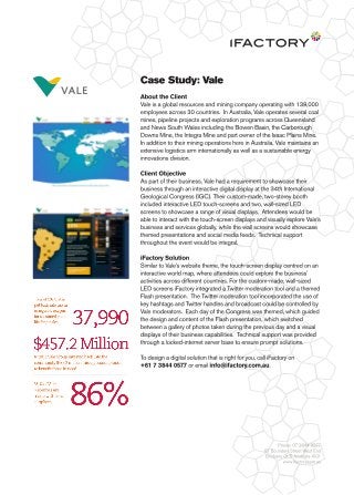 Case Study: Vale by iFactory