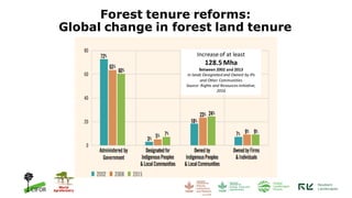Securing Tenure Rights for Forest-Dependent Communities: A global comparative study of design and implementation of tenure reform