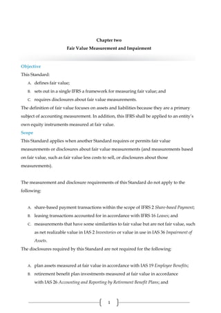 Comprehensive Guide to Fair Value Measurement and Impairment under IFRS ...
