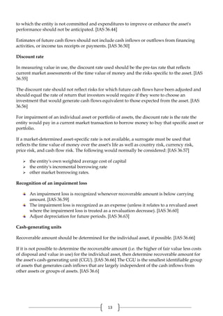 Comprehensive Guide to Fair Value Measurement and Impairment under IFRS ...