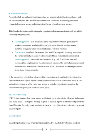 Comprehensive Guide to Fair Value Measurement and Impairment under IFRS ...