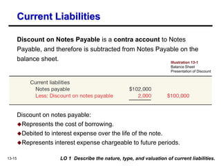 Contra Interest IFA II CH 1 Current Liab, Prov and Cont.ppt