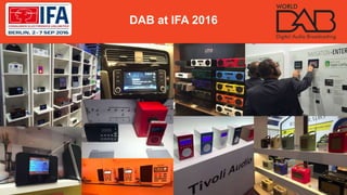 DAB at IFA 2016
 