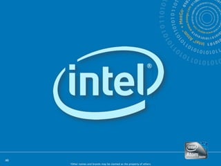 46
     *Other names and brands may be claimed as the property of others.
 