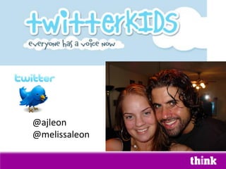 @ajleon
@melissaleon
 