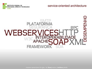 service-oriented architecture
sistemas operacionais de redes - by thuan saraiva | matheus paixão
 