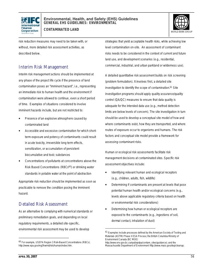 Contaminated land dissertation 07 image
