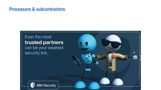 Processors & subcontractors
 