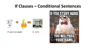 If Clauses – Conditional Sentences
 