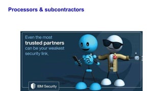 Processors & subcontractors
 