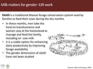 Dairy development pathways: ILRI’s experience
