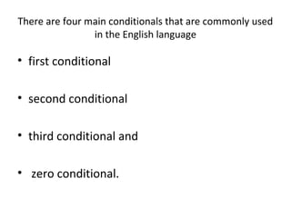 If conditionals ppt | PPT