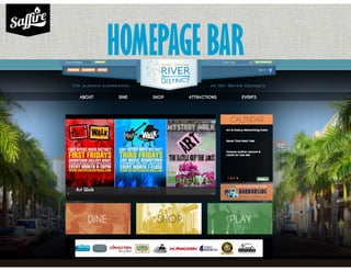 HOMEPAGE BAR
 