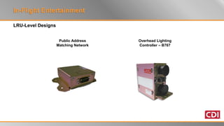 In-Flight Entertainment - Product Development | PPTX