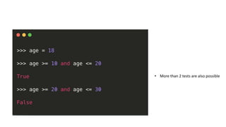PART 4 - Python Tutorial | If Else In Python With Examples | PPT