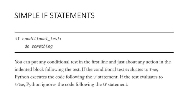 PART 4 - Python Tutorial | If Else In Python With Examples | PPTX ...