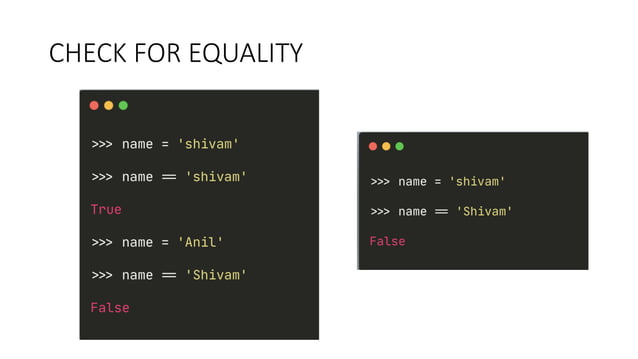 PART 4 - Python Tutorial | If Else In Python With Examples | PPTX