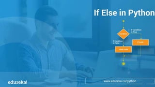 Python If Else | If Else Statement In Python | Edureka | PDF